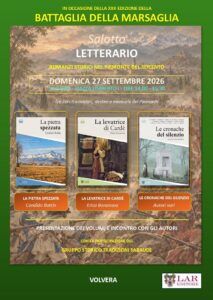 Battaglia della Marsaglia invito al Salotto Letterario a Volvera 27 settembre 2026
